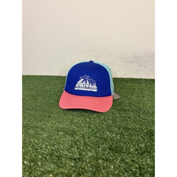 Chubbies hat cap snap back blue pink baseball adjustable trucker beach mens 4 - Picture 3 of 8